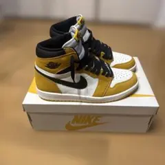 NIKE Air Jordan 1 イエローオークル