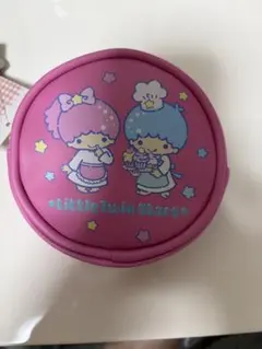 新品未使用　リトルツインスターズ キキララ　丸型ポーチ