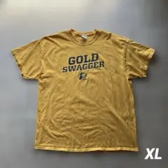 アメリカ古着半袖Tシャツ NBA バスケ ペイサーズ XL 黄色 スポーツ レア