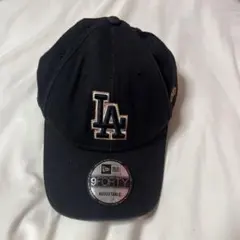 New Era 9FORTY LA キャップ ブラック