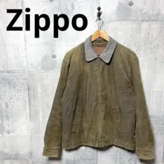 Zippo ジッポ メンズ ボアカラー コーデュロイジャケット L ブルゾン