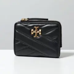 Tory Burch 二つ折り財布 キルティング ブラックのサムネイル