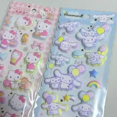 【国内正規品】もちもちマシュマロシール　キティ　シナモロール【最終価格】