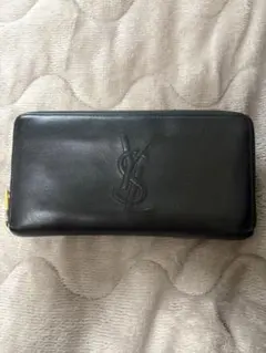 YSL ブラック レザー 長財布
