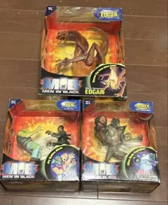 [当時物レア]Men in Black フィギュア　3体セット　箱付　開封済み