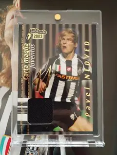 PANINI calcio 2003 パヴェル・ネドベド ジャージカード
