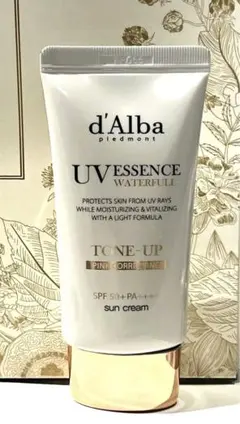 d'Alba UV ESSENCE (ダルバ　トーンアップサンクリーム　ピンク)