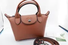 レディース バッグ Le Pliage Cuir 2way ショルダーバッグ