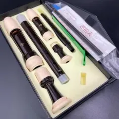 【未使用保管品】ゼンオン ソプラノ＆アルトリコーダーセット バロック式 2〜6