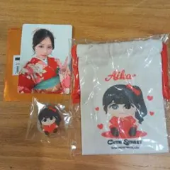 CUTIESTREET 飴と道 佐野愛花 グッズセット トレカ・巾着・チャーム