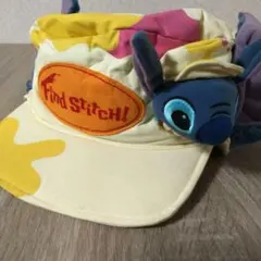 スティッチ　 カラフル　帽子　ディズニー