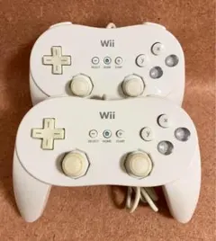 ★任天堂★Wii★クラシックコントローラーPro 2個セット★動作未確認★