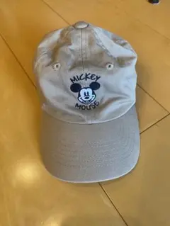 MICKEY MOUSE キッズ キャップ ベージュ