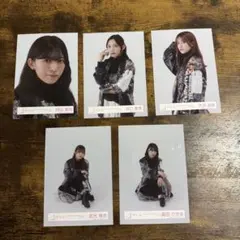 櫻坂46 生写真「4thARENATOURin東京ドーム」ライブ衣装 5枚セット