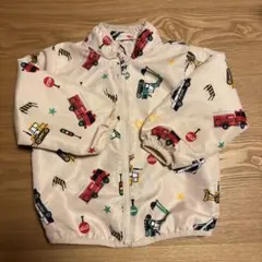 カラフル車両デザイン ウィンドブレーカー 90cm