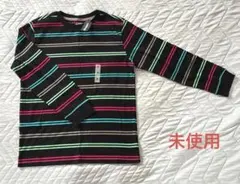 新品　OLD NAVY オールドネイビー　長袖　ストライプ　秋服　カラフル