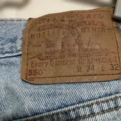 最終値下げ　ボタン裏刻印134M USA製 Levis 550 W34 L32のサムネイル