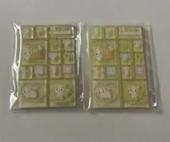 サンリオ　トレーディングミニタイルシール　マシュマロみたいなふわふわにゃんこ