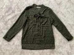♥石田ゆり子 CELINE 長袖 シャツ ブラウス ドット柄 - メルカリ