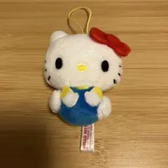 ハローキティ　ストラップ付きぬいぐるみ