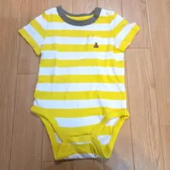 【80cm】GAP ロンパース ボーダー ベアー ギャップ カバーオールのサムネイル