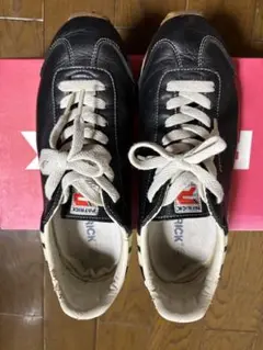 PATRICK 黒 レザー スニーカー