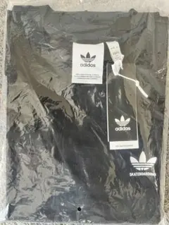 adidas スケートボーディング Tシャツ L ブラック/ホワイト