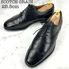 美品】SCOTCH GRAIN メダリオン ドレスシューズ 黒 26.5 匠 - メルカリ