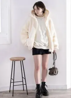 ボアパーカー フリースジャケット