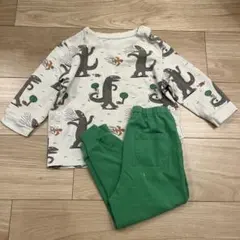 UNIQLO ユニクロ 長袖パジャマ おまえうまそうだな 90cm