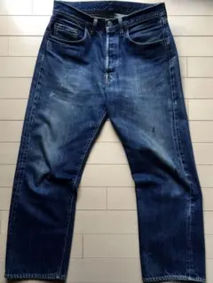 【極上】真紺 501 ビッグE 32×29 初期 60年代 鬼ヒゲ リーバイス