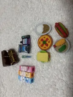 夢のある社 消しゴム 昭和〜平成レトロ ファンシー おままごと 食べ物