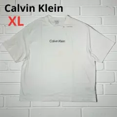 Calvin Klein CK ロゴT シャツ XLサイズ ホワイト 新品 半袖