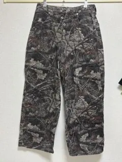リアルツリー ワイドパンツ