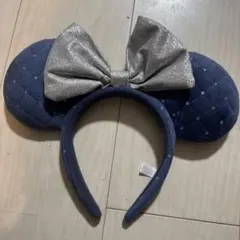 ミッキー耳カチューシャ ネイビー