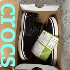 N o② : crocs hover slip on 22cm ブラックのサムネイル