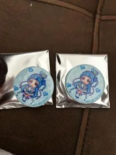 キミとアイドルプリキュア　ノベルティ　ミニ缶バッジ　キュアウインク