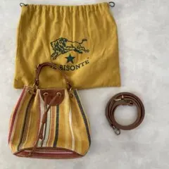 IL BISONTE イルビゾンテ2wayショルダー　ハンドバッグ