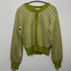 GU ジーユー カーディガン グリーン