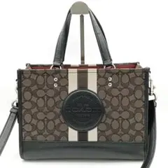 COACH コーチ デンプシー シグネチャー 2way ハンドバッグ C8448
