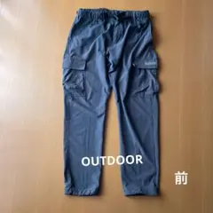 OUTDOOR PRODUCTS カーゴパンツ グレー　　春夏用