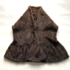 新品未使用 タグ付き SAGAFOX リアルファー ストール ブルーフォックス