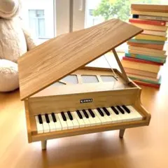 【美品箱あり】KAWAI ミニグランドピアノ 32鍵 木製　トイピアノ KAWAI ミニピアノ グランドピアノ ブラック 1141 カワイ