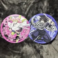 鬼滅の刃 うちわ 甘露寺蜜璃 伊黒小芭内