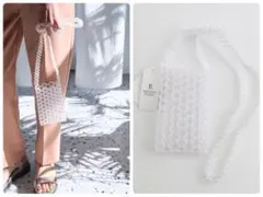 ロペピクニック ビーズ ミニショルダー バッグ スマホ ROPE PICNICのサムネイル