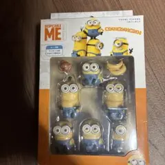 ミニオン つみフィギュア 7体セット バナナ付き