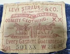 Levi's 501 XX 55501 W29 L36 バレンシア　米国製