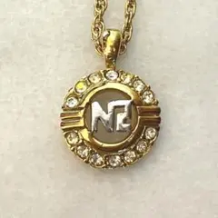 ストーン付き！NINA RICCI★Vintageネックレス