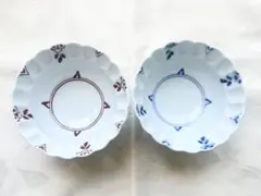 有田焼　皓洋窯 剣先小花　小鉢 2個セットのサムネイル