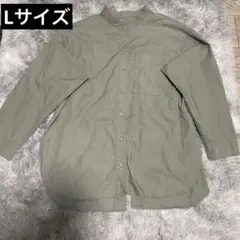 reca レディース　トップス　L 長袖カットソー　カーキ